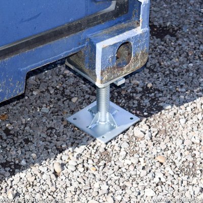 Pieds de nivellement pour conteneurs d'expédition